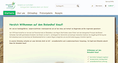 Desktop Screenshot of biolandhof-knauf.de